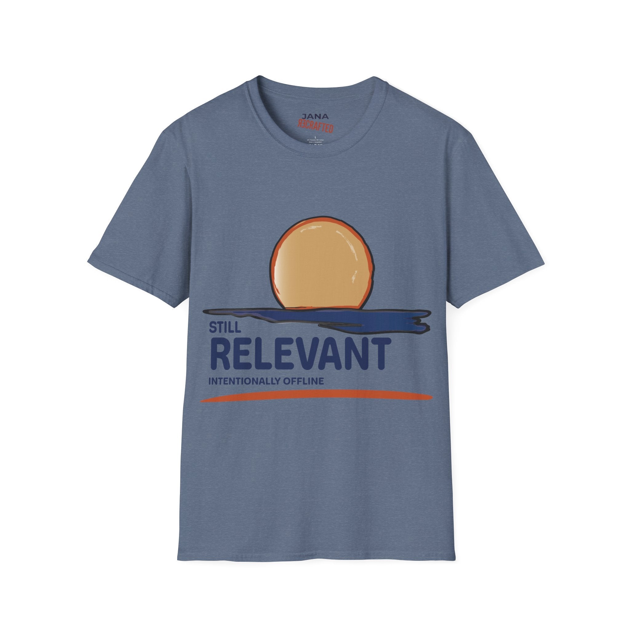 T-Shirt — 'Still Relevant' Sunrise Graphic Tee - Jana Recrafted
