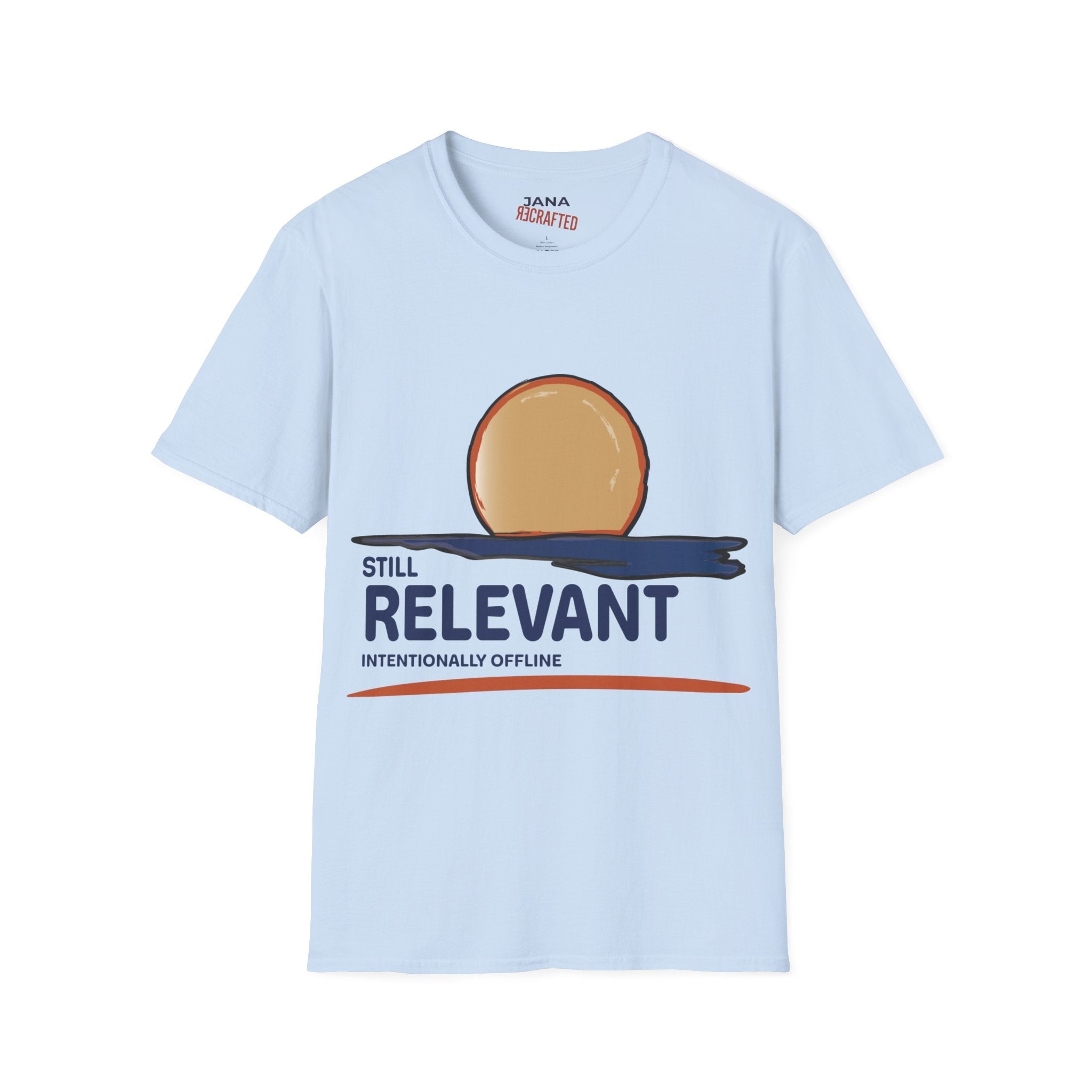 T-Shirt — 'Still Relevant' Sunrise Graphic Tee - Jana Recrafted