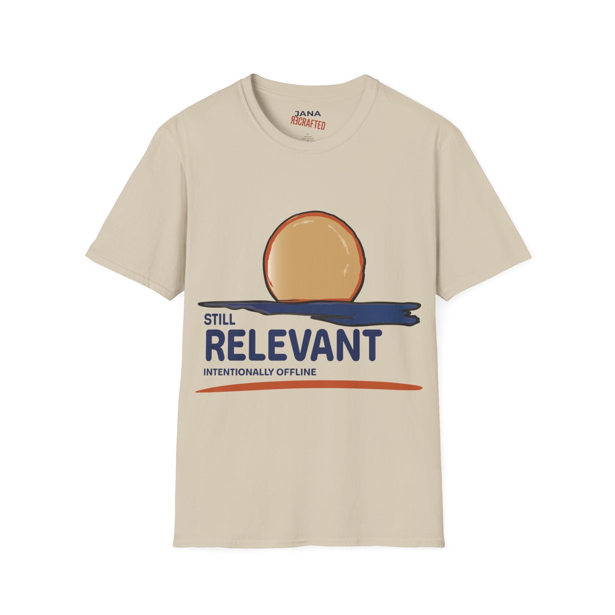 T-Shirt — 'Still Relevant' Sunrise Graphic Tee - Jana Recrafted