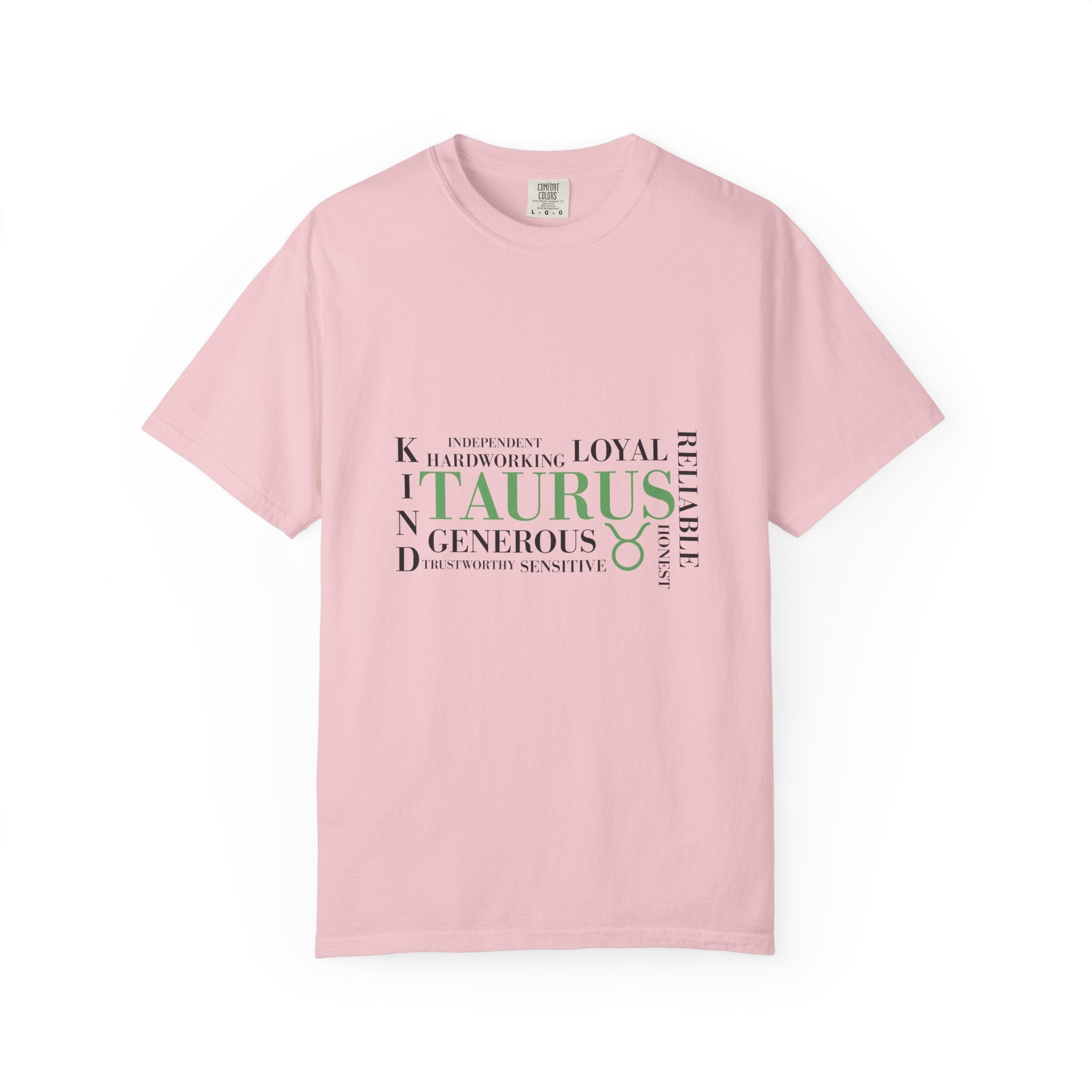 Taurus Zodiac Word Cloud T-Shirt | Astrology Taurus Tee - Jana Recrafted