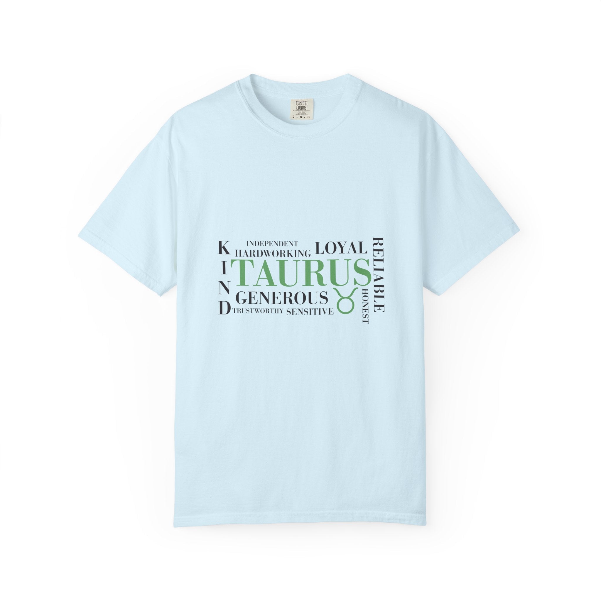 Taurus Zodiac Word Cloud T-Shirt | Astrology Taurus Tee - Jana Recrafted