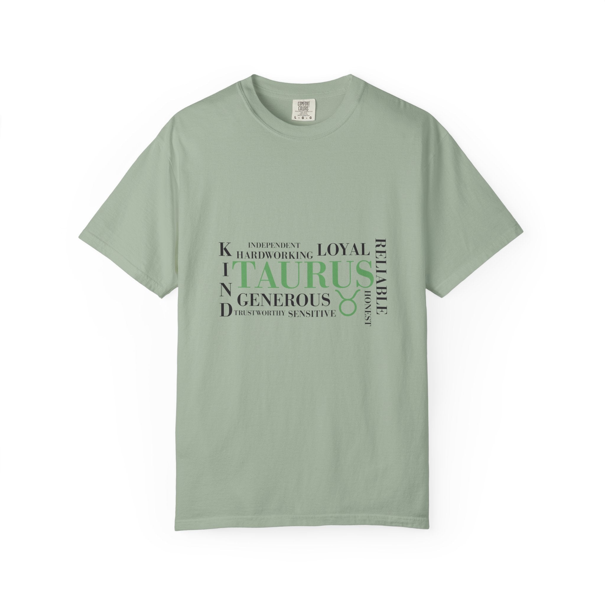 Taurus Zodiac Word Cloud T-Shirt | Astrology Taurus Tee - Jana Recrafted